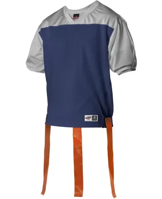 Alleson Athletic 762FFJ Hero Flag Football Jersey Navy/ Silver