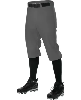 Alleson Athletic 605PKN Baseball Knicker Pants Charcoal