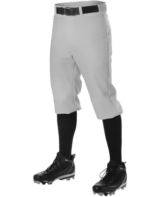 Alleson Athletic 605PKN Baseball Knicker Pants Grey