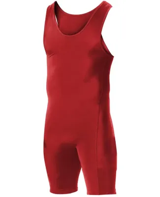 Alleson Athletic 250W1A Wrestling Singlet in Red