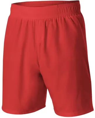 Alleson Athletic 26WSA Wrestling Shorts in Red