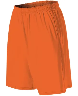 Alleson Athletic 596KPW Women's Tech Shorts in Orange