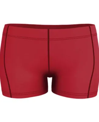 Alleson Athletic 825V3PW Women's Volleyball Shorts in Red