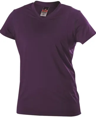 Alleson Athletic 829VSJW Women's Short Sleeve Voll in Purple