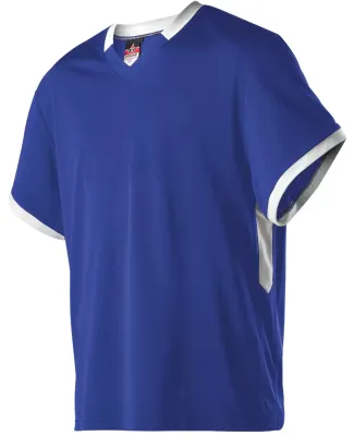 Alleson Athletic LJ101A Lacrosse Jersey in Royal/ white