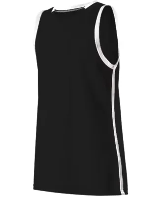 Alleson Athletic LJ101W Women's Lacrosse Jersey in Black/ white