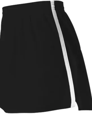 Alleson Athletic LK301W Women's Lacrosse Kilt in Black/ white