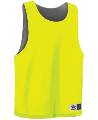 Alleson Athletic LP001A Lacrosse Jersey in Safety yellow/ graphite