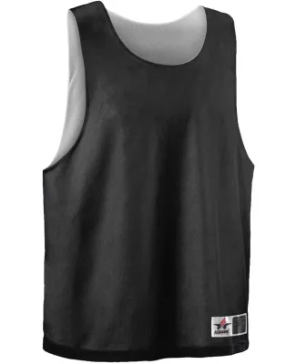 Alleson Athletic LP001Y Youth Lacrosse Reversible  in Black/ white
