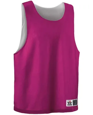 Alleson Athletic LP001Y Youth Lacrosse Reversible  in Hot pink/ white