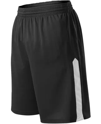 Alleson Athletic LS201A Lacrosse Shorts in Black/ white