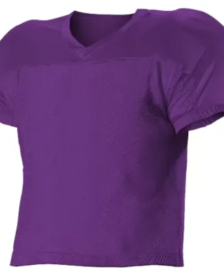 Alleson Athletic 712 Practice Mesh Football Jersey Purple