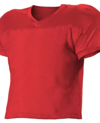 Alleson Athletic 712 Practice Mesh Football Jersey Red
