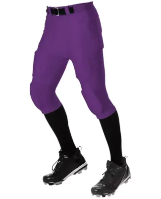 Alleson Athletic 675NF No Fly Football Pants with  Purple