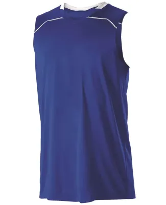 Alleson Athletic 537J Basketball Jersey in Royal/ white