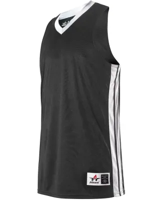 Alleson Athletic 538JY Youth Single Ply Basketball Black/ White