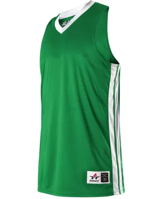 Alleson Athletic 538JY Youth Single Ply Basketball Kelly/ White