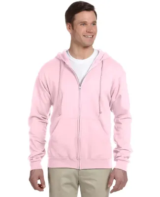 993 Jerzees 8 oz. NuBlend® 50/50 Full-Zip Hood in Classic pink
