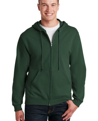 993 Jerzees 8 oz. NuBlend® 50/50 Full-Zip Hood in Forest green
