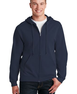 993 Jerzees 8 oz. NuBlend® 50/50 Full-Zip Hood in J. navy