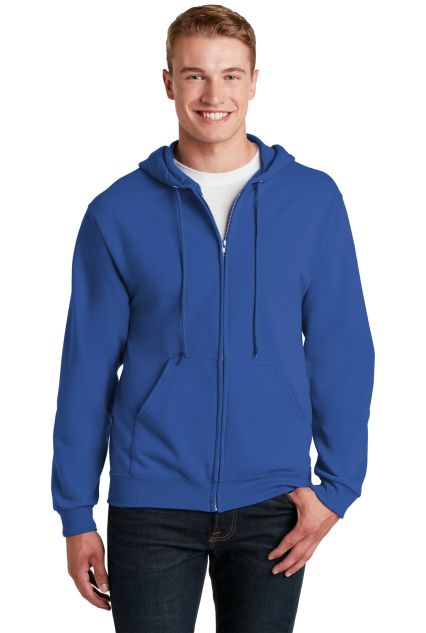 993 Jerzees 8 oz. NuBlend® 50/50 Full-Zip Hood in Royal