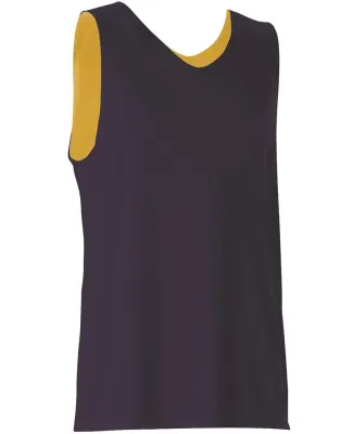 Alleson Athletic 506CR Reversible Tank Navy/ Gold