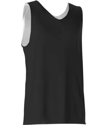 Alleson Athletic 506CRY Youth Reversible Tank Black/ White