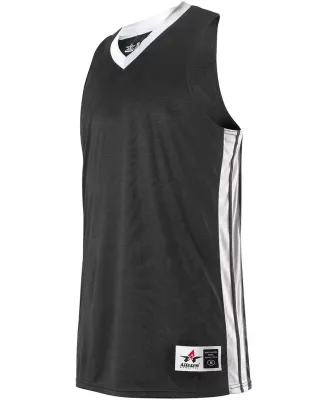 Alleson Athletic 538JW Women's Single Ply Basketba Black/ White