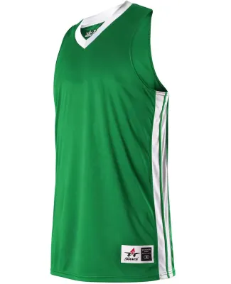 Alleson Athletic 538JW Women's Single Ply Basketba Kelly/ White