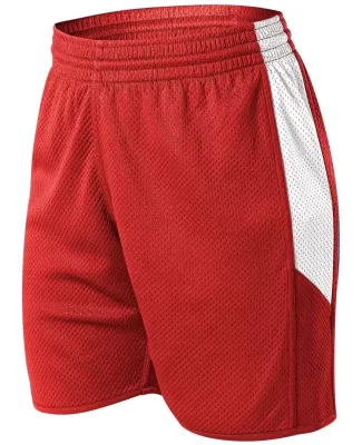 Alleson Athletic 589PSPW Women's Single Ply Revers in Red/ white
