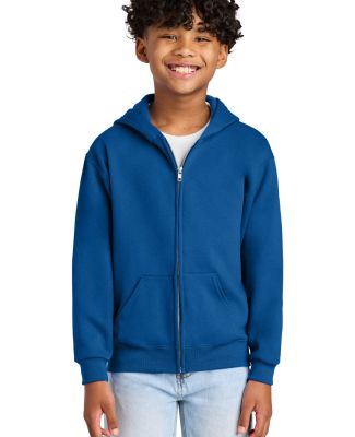 993B Jerzees Youth 8 oz. NuBlend® 50/50 Full-Zip  in Royal