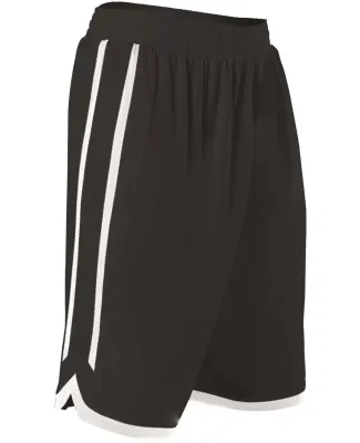 Alleson Athletic 588P Reversible Basketball Shorts Black/ White