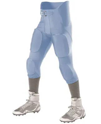 Alleson Athletic 689S Intergrated Football Pants Columbia Blue