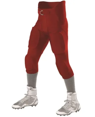 Alleson Athletic 689S Intergrated Football Pants Red
