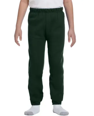 973B Jerzees Youth 8 oz. NuBlend® 50/50 Sweatpant Forest Green