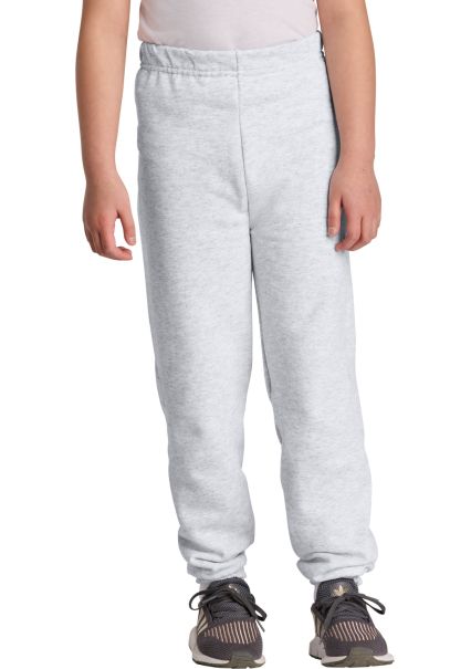 Jerzees 973B Youth 8 oz. NuBlend 50/50 Sweatpants in Ash