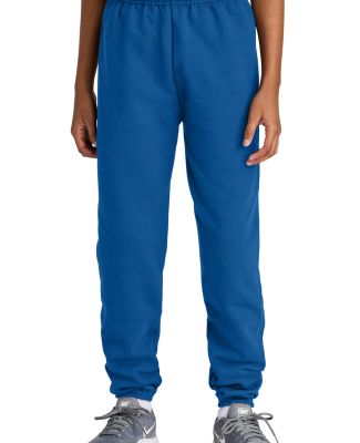 Jerzees 973B Youth 8 oz. NuBlend 50/50 Sweatpants in Royal