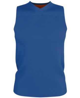 Alleson Athletic A105BY Youth Blank Reversible Gam in Royal/ orange