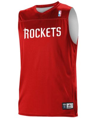 Alleson Athletic A105LY Youth NBA Logo'd Reversibl in Houston rockets