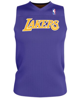 Alleson Athletic A105LY Youth NBA Logo'd Reversibl in Los angeles lakers