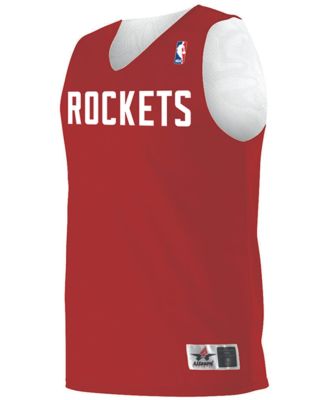 Alleson Athletic A115LA NBA Logo'd Reversible Jers in Houston rockets