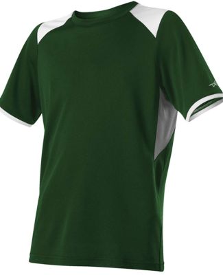 Alleson Athletic 530CJY Youth Baseball Crew Jersey in Forest
