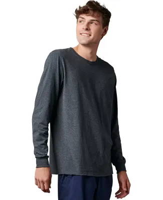 Russel Athletic 600LRUS Unisex Cotton Classic Long in Charcoal grey
