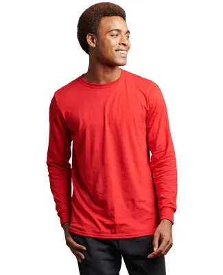 Russel Athletic 600LRUS Unisex Cotton Classic Long in True red