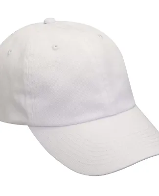 Adams Hats CN101 Contender Cap in White
