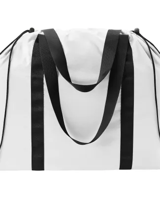 BAGedge BE271 Durable Cinch Tote WHITE