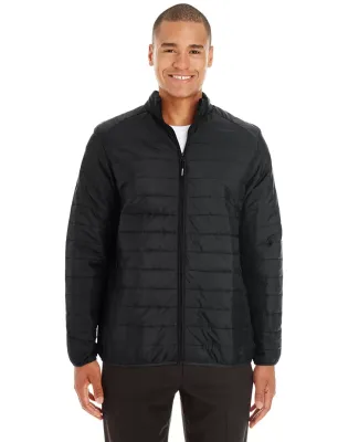 Core 365 CE700T Men's Tall Prevail Packable Puffer BLACK