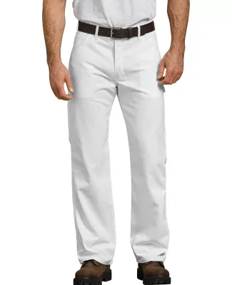 Dickies Workwear WP823 Men's FLEX Relaxed Fit Stra WHITE _30