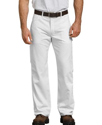 Dickies Workwear WP823 Men's FLEX Relaxed Fit Stra WHITE _32
