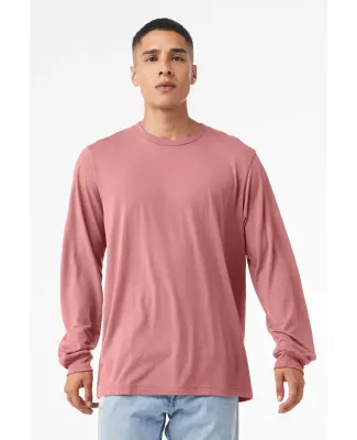 Bella + Canvas 3513 Unisex Triblend Long-Sleeve T- in Mauve triblend